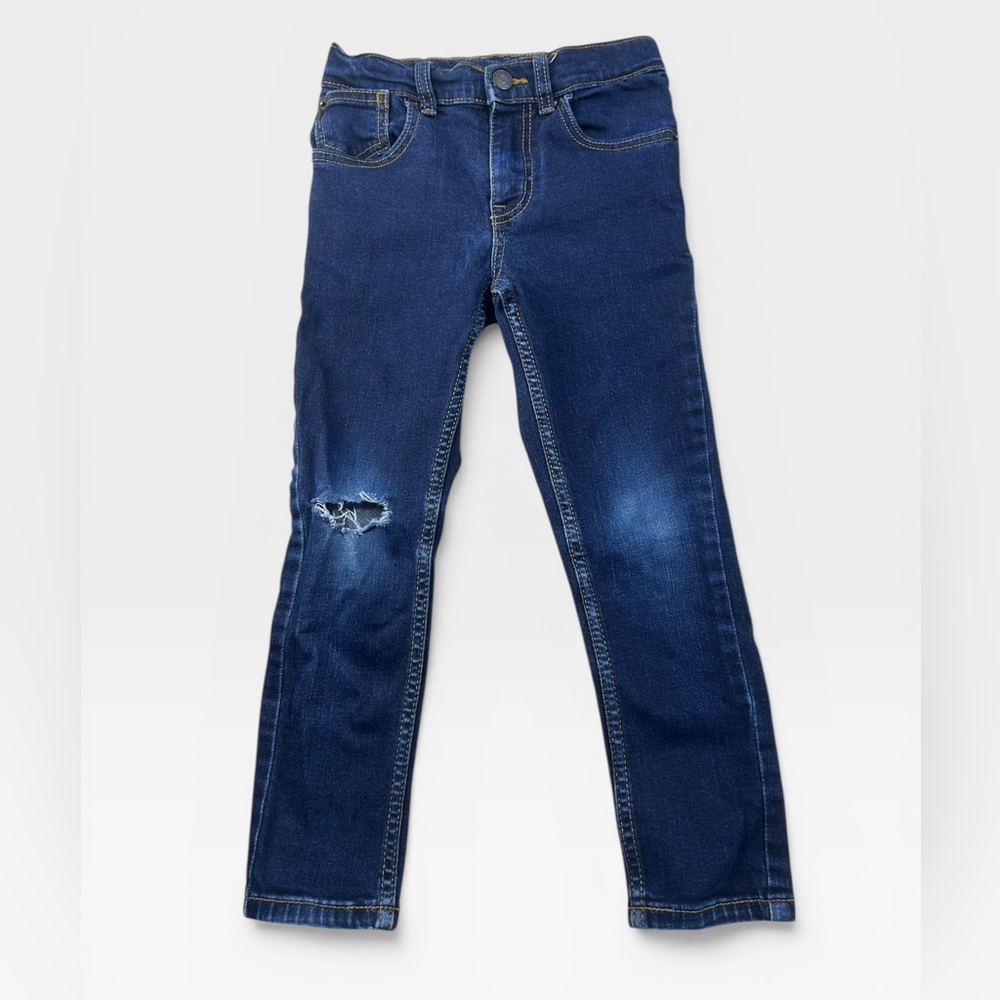 5 for $25🔥Cat & Jack Skinny Stretch Distressed Jeans Kids Size 6
